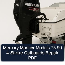 Mercury Mariner Models 75 90 4-Stroke Outboards Repair PDF