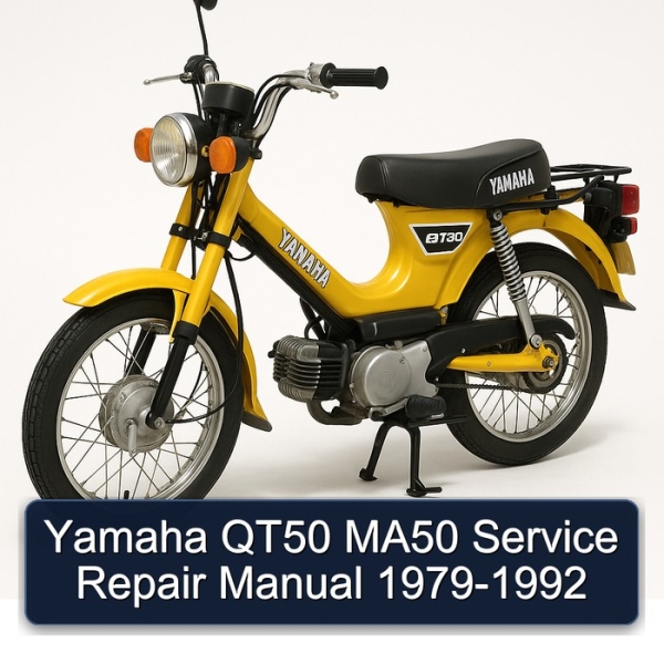 Yamaha QT50 MA50 Service Repair Manual 1979-1992