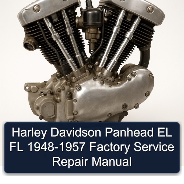 Harley Davidson Panhead EL FL 1948-1957 Factory Service Repair Manual