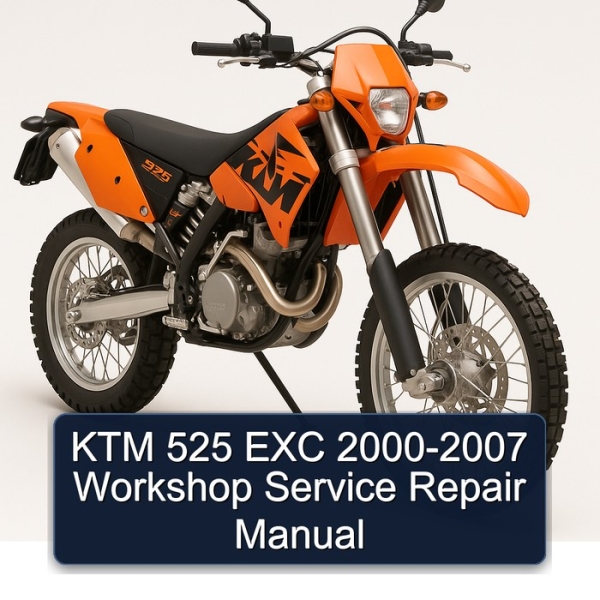 KTM 525 EXC 2000-2007 Workshop Service Repair Manual