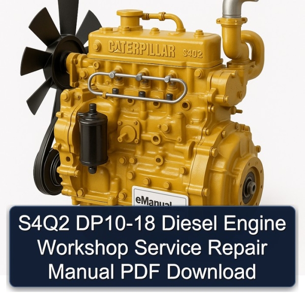 S4Q2 DP10-18 Diesel Engine Workshop Service Repair Manual PDF Download