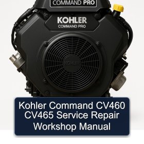 Kohler Command CV460 CV465 Service Repair Workshop Manual