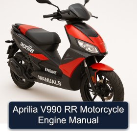 Aprilia V990 RR Motorcycle Engine Manual