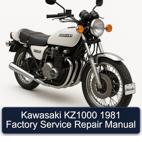 Kawasaki KZ1000 1981 Factory Service Repair Manual