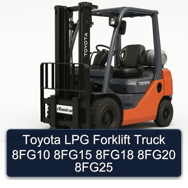 Toyota LPG Forklift Truck 8FG10 8FG15 8FG18 8FG20 8FG25