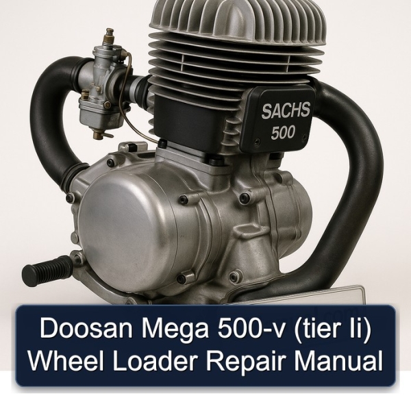 Doosan Mega 500-v (tier Ii) Wheel Loader Repair Manual
