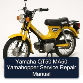 Yamaha QT50 MA50 Yamahopper Service Repair Manual