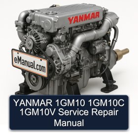 YANMAR 1GM10 1GM10C 1GM10V Service Repair Manual