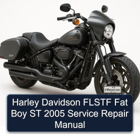 Harley Davidson FLSTF Fat Boy ST 2005 Service Repair Manual