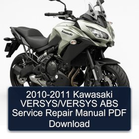 2010-2011 Kawasaki VERSYS/VERSYS ABS Service Repair Manual PDF Download