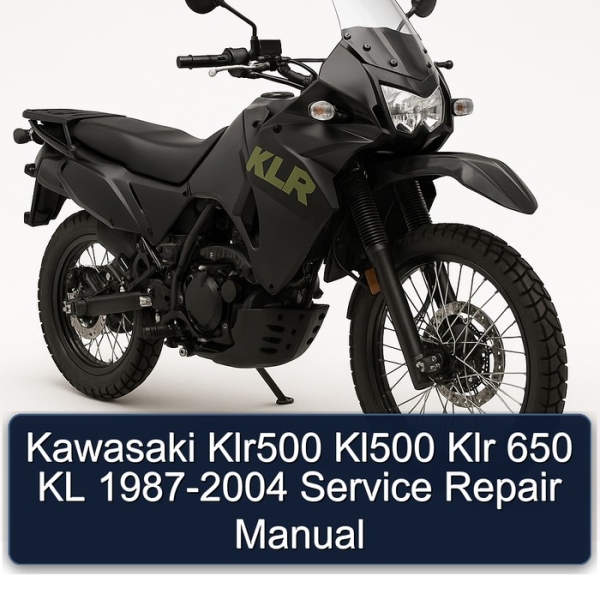 Kawasaki Klr500 Kl500 Klr 650 KL 1987-2004 Service Repair Manual