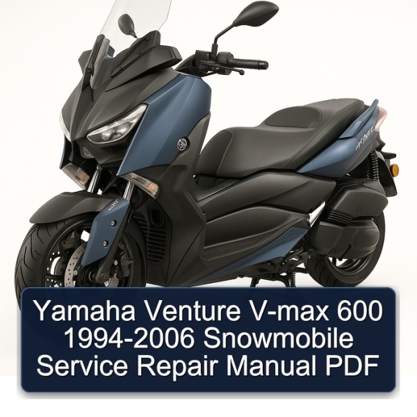 Yamaha Venture V-max 600 1994-2006 Snowmobile Service Repair Manual PDF