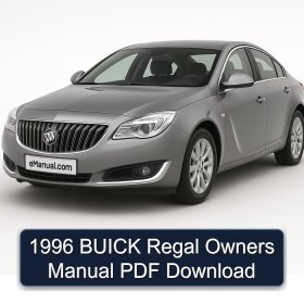 1996 BUICK Regal Owners Manual PDF Download
