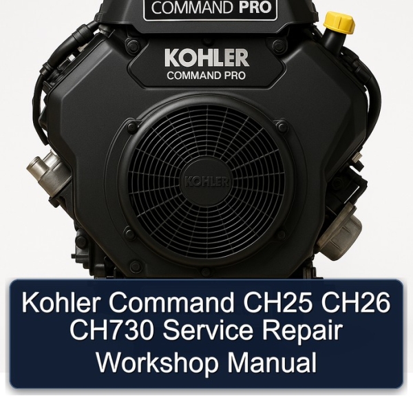 Kohler Command CH25 CH26 CH730 Service Repair Workshop Manual