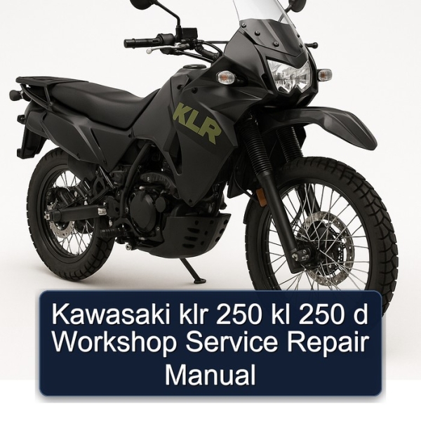 Kawasaki klr 250 kl 250 d Workshop Service Repair Manual