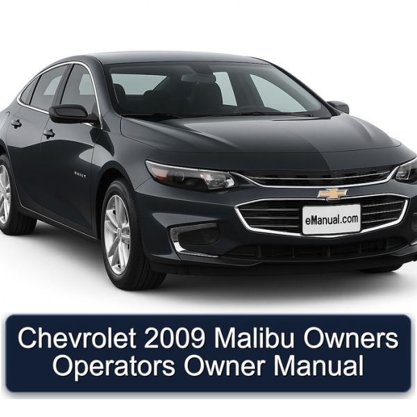 Chevrolet 2009 Malibu Owners Operators Owner Manual