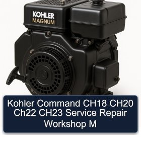 Kohler Command CH18 CH20 Ch22 CH23 Service Repair Workshop M