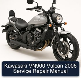 Kawasaki VN900 Vulcan 2006 Service Repair Manual