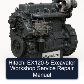 Hitachi EX120-5 Excavator Workshop Service Repair Manual