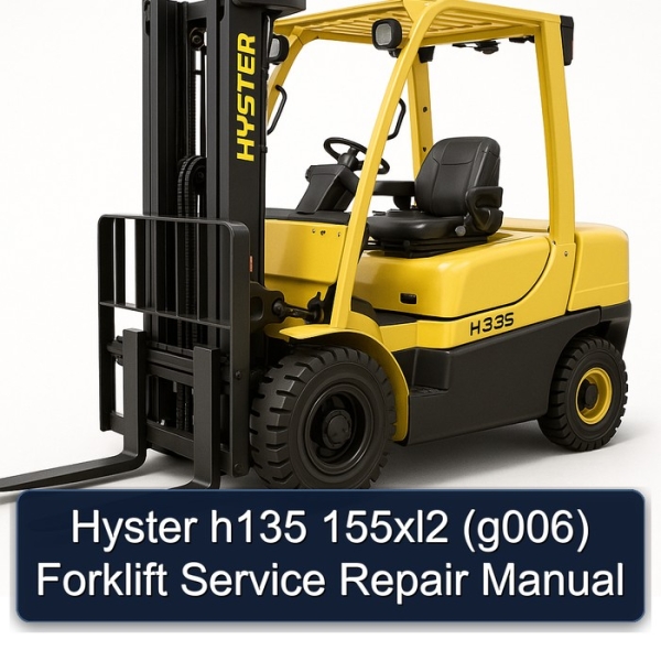 Hyster h135 155xl2 (g006) Forklift Service Repair Manual