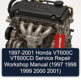 1997-2001 Honda VT600C VT600CD Service Repair Workshop Manual (1997 1998 1999 2000 2001)