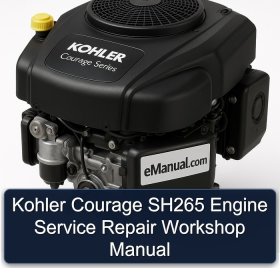 Kohler Courage SH265 Engine Service Repair Workshop Manual