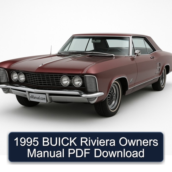 1995 BUICK Riviera Owners Manual PDF Download