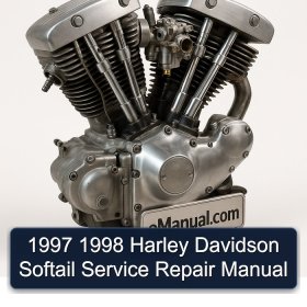 1997 1998 Harley Davidson Softail Service Repair Manual