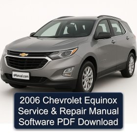 2006 Chevrolet Equinox Service & Repair Manual Software PDF Download