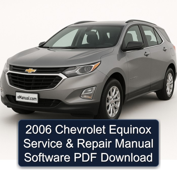 2006 Chevrolet Equinox Service & Repair Manual Software PDF Download