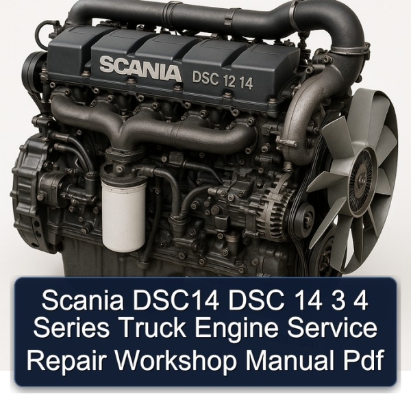 Scania DSC14 DSC 14 3 4 Series Truck Engine Service Repair Workshop Manual Pdf
