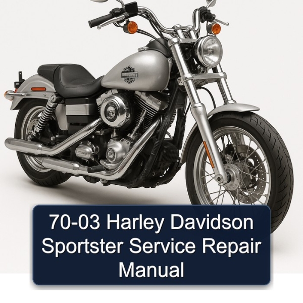 70-03 Harley Davidson Sportster Service Repair Manual