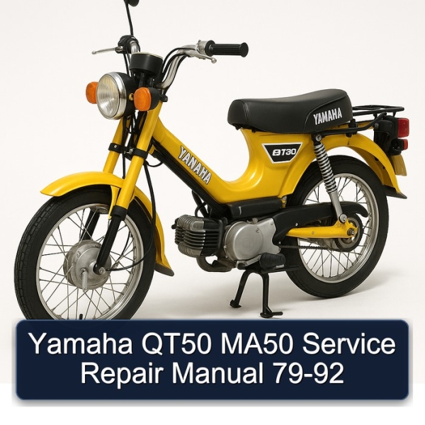 Yamaha QT50 MA50 Service Repair Manual 79-92
