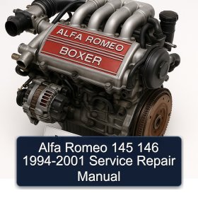 Alfa Romeo 145 146 1994-2001 Service Repair Manual