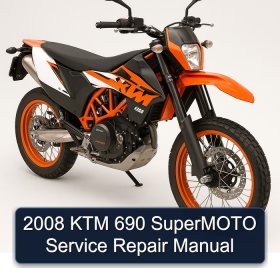 2008 KTM 690 SuperMOTO Service Repair Manual
