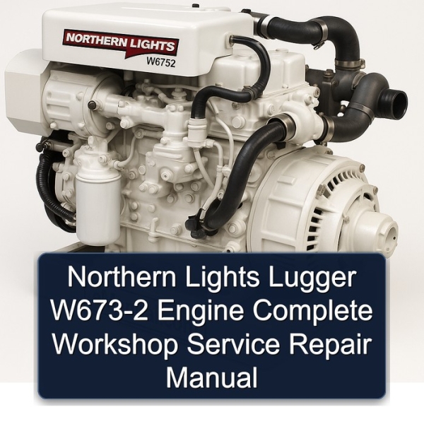 Northern Lights Lugger W673-2 Engine Complete Workshop Service Repair Manual