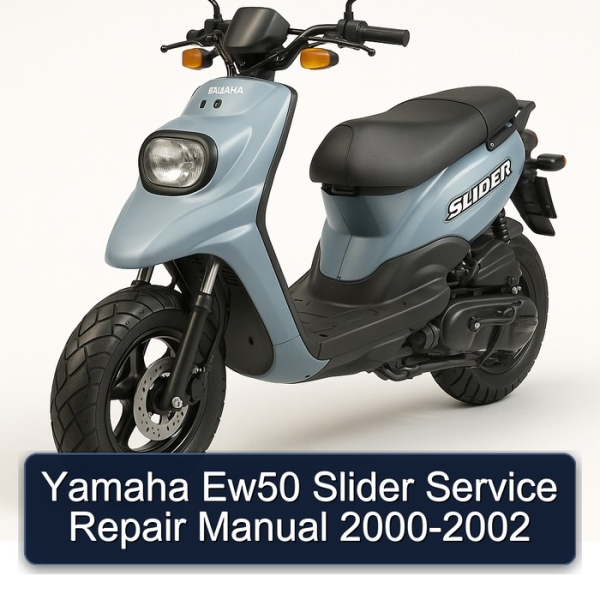 Yamaha Ew50 Slider Service Repair Manual 2000-2002