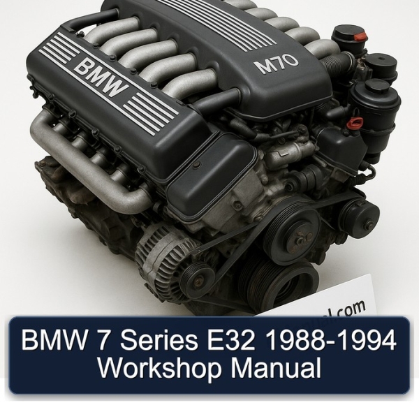 BMW 7 Series E32 1988-1994 Workshop Manual