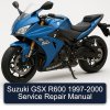 Suzuki GSX R600 1997-2000 Service Repair Manual