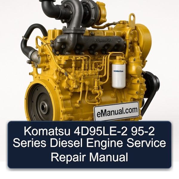 Komatsu 4D95LE-2 95-2 Series Diesel Engine Service Repair Manual
