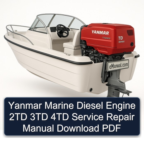 Yanmar Marine Diesel Engine 2TD 3TD 4TD Service Repair Manual Download PDF