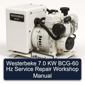 Westerbeke 7.0 KW BCG-60 Hz Service Repair Workshop Manual