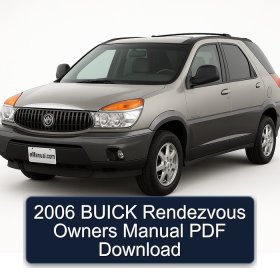 2006 BUICK Rendezvous Owners Manual PDF Download