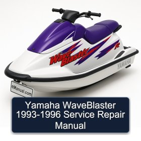 Yamaha WaveBlaster 1993-1996 Service Repair Manual