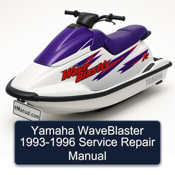 Yamaha WaveBlaster 1993-1996 Service Repair Manual