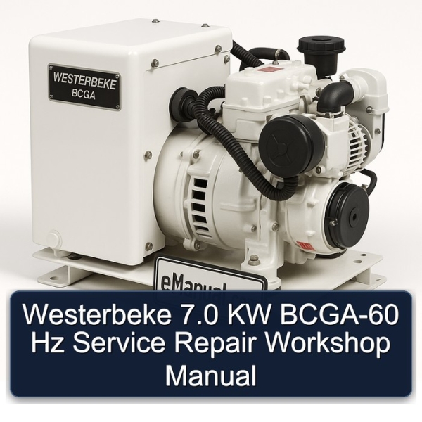Westerbeke 7.0 KW BCGA-60 Hz Service Repair Workshop Manual