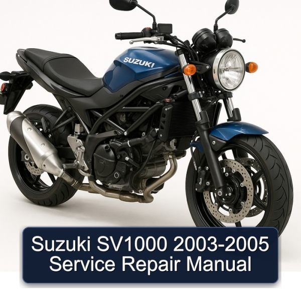 Suzuki SV1000 2003-2005 Service Repair Manual