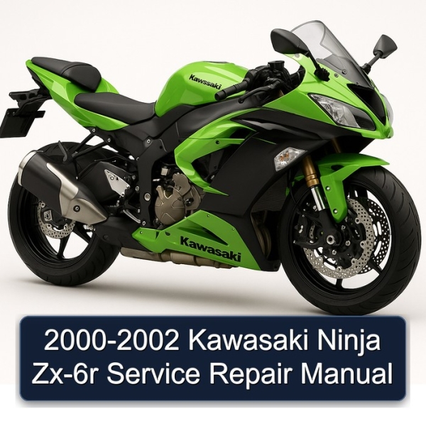 2000-2002 Kawasaki Ninja Zx-6r Service Repair Manual