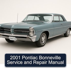 2001 Pontiac Bonneville Manual de servicio y reparación