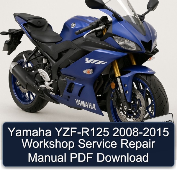Yamaha YZF-R125 2008-2015 Workshop Service Repair Manual PDF Download